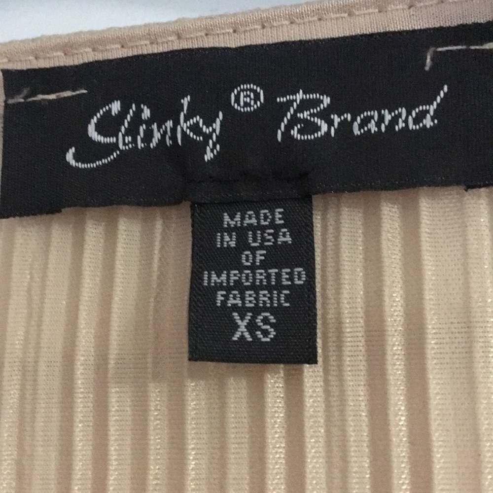 Slinky Ribbed NWOT XS Light Taupe cardigan/lounger - Picture 6 of 6